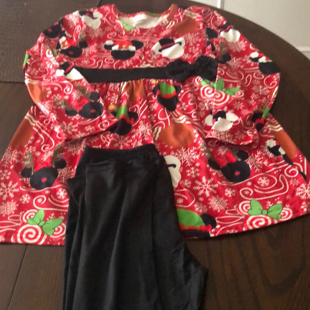 Big girl Christmas outfit and legging